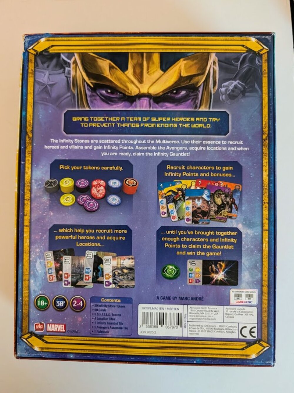 Marvel Splendor RPG board game - Picture 2 of 4